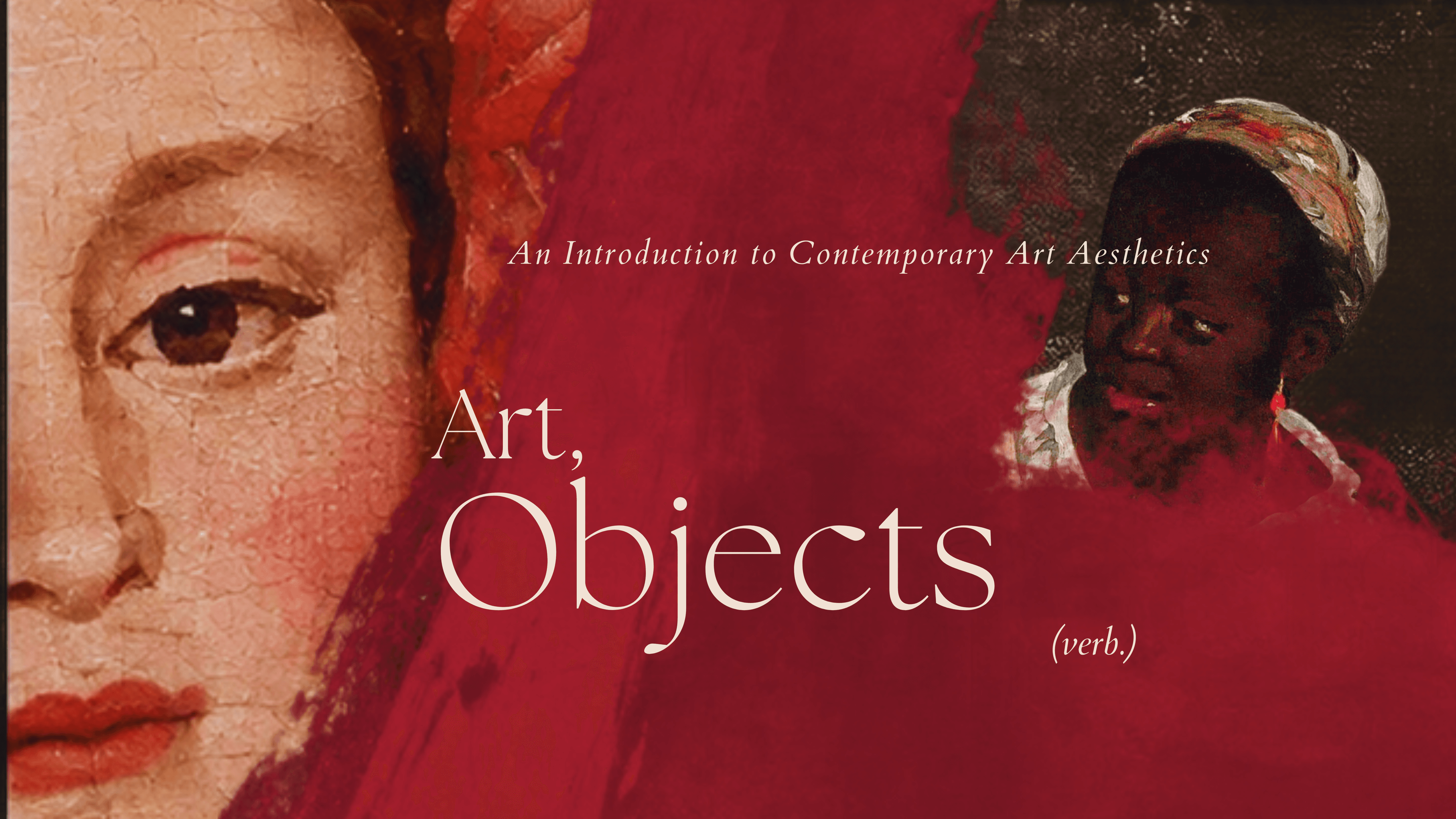 Art, Objects (verb.) mobile course poster