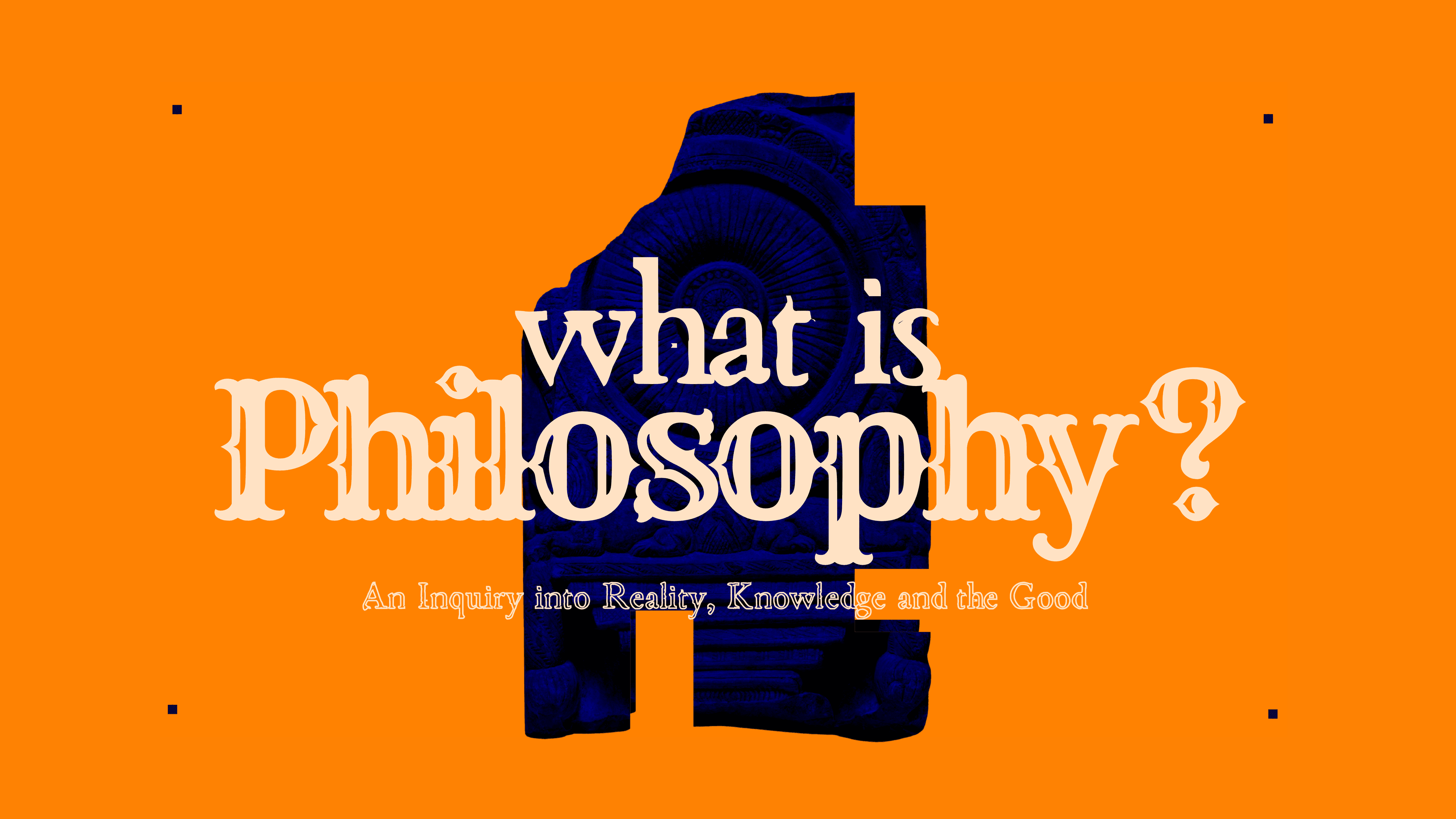 what is philosophy? poster